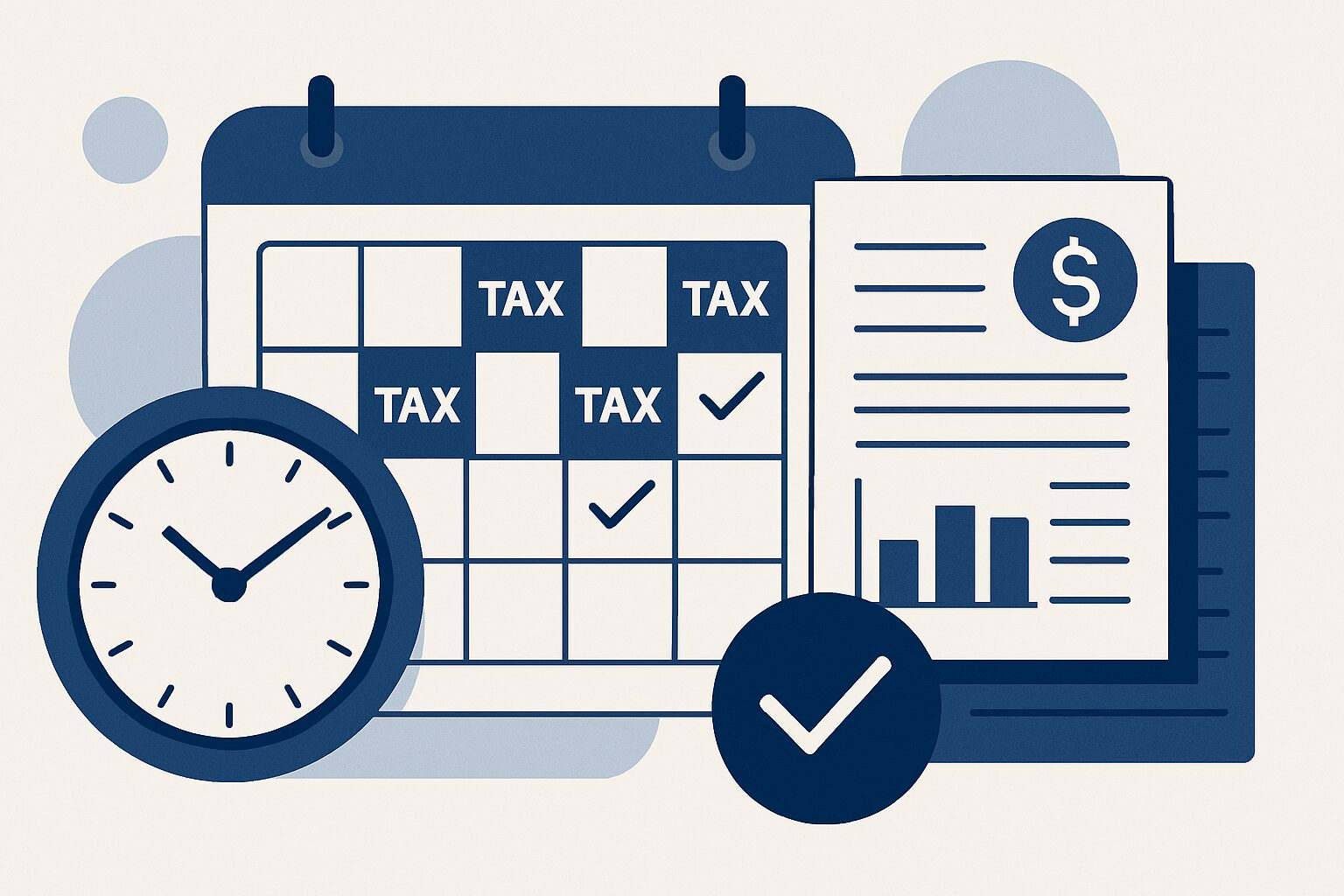 税金を払う時期とスケジュール