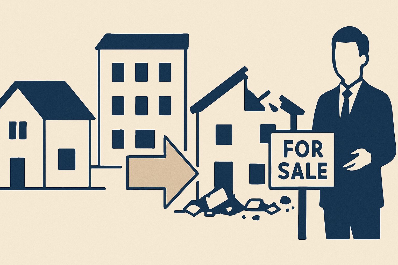 仲介売却と買取——解体前に「売る」という選択肢も