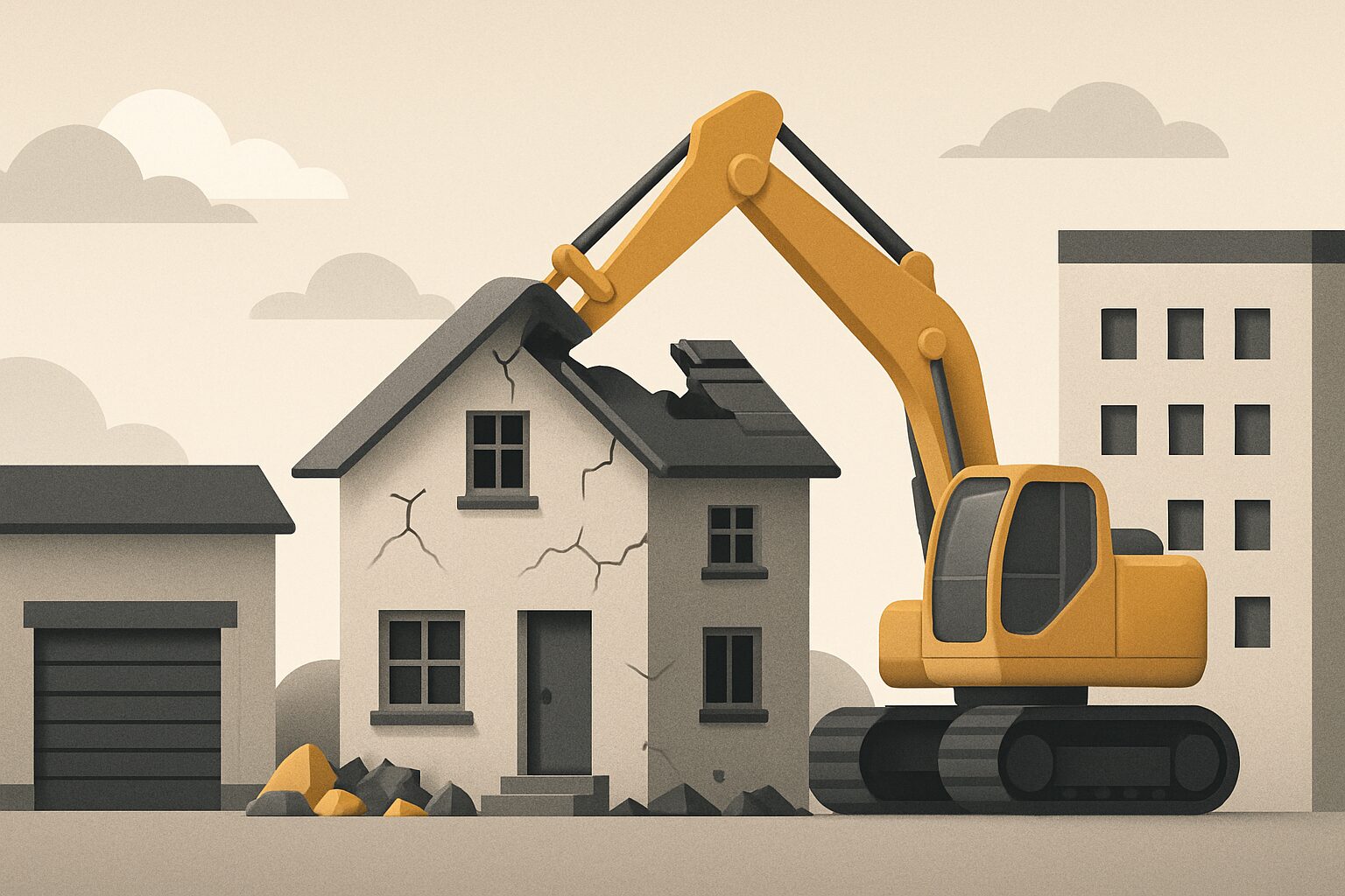 解体費用の目安——構造・規模別の基本的な考え方