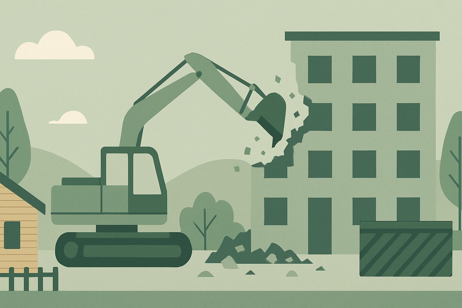 国立市でマンションを解体する際の費用目安