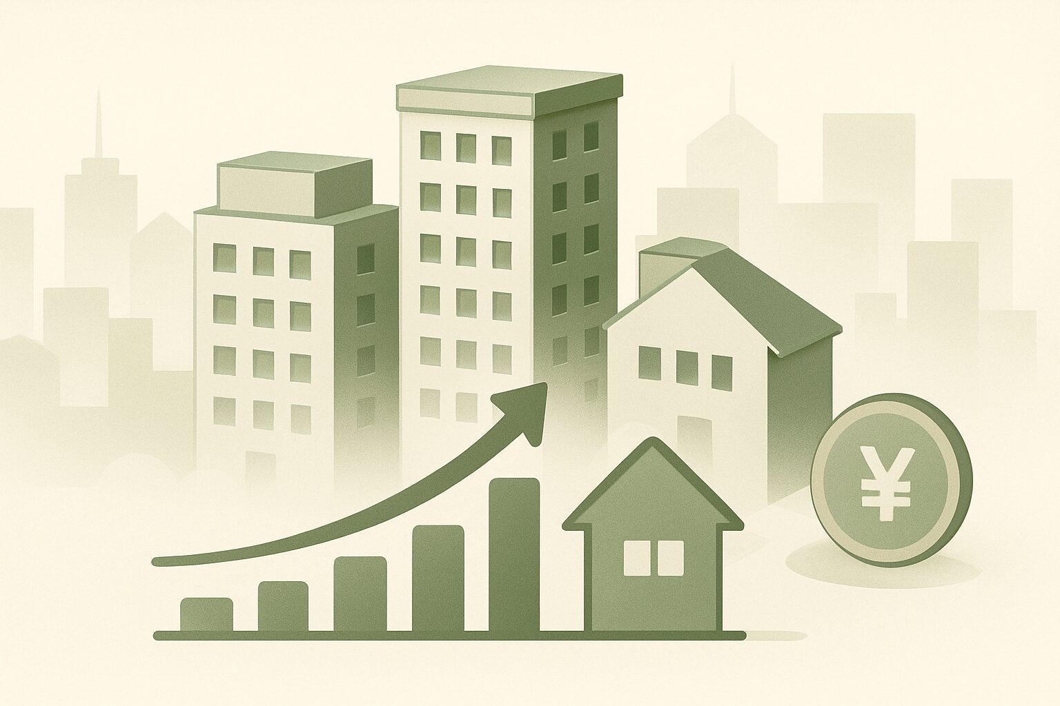 主要都市のマンション価格帯と年収500万円の関係