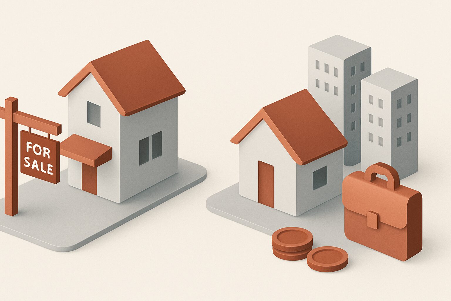 売却方法の選択——仲介と買取の基本的な違い