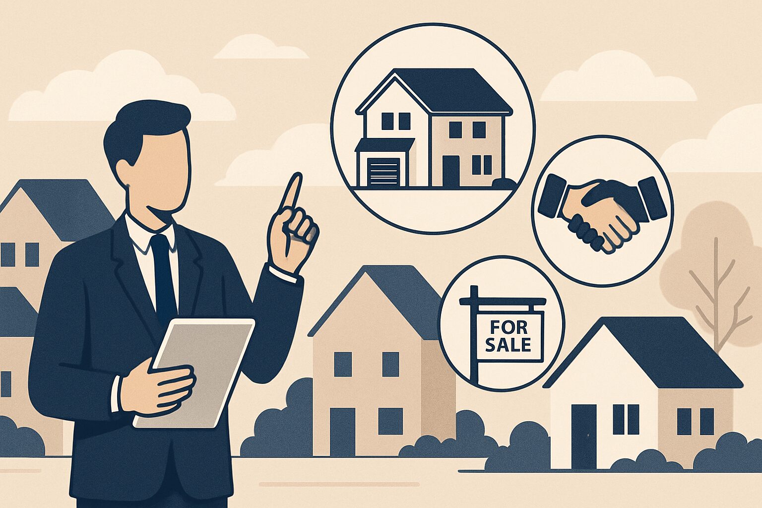 媒介契約の種類と空き家売却への影響