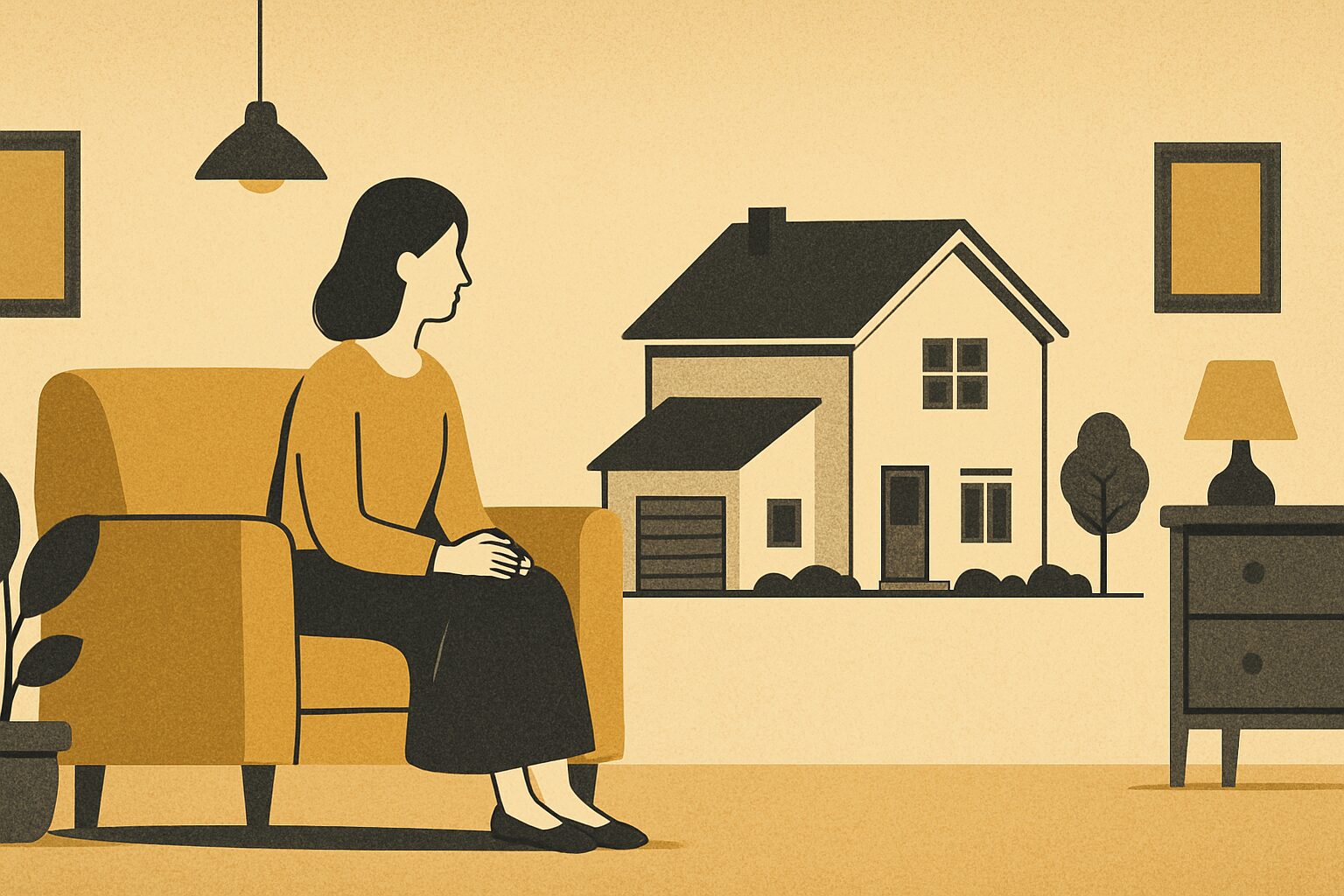 妻が住み続けるケースで生じる3つの課題